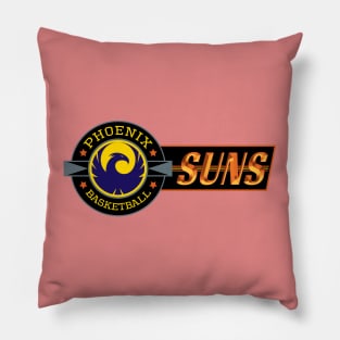 Phoenix Suns Basketball Pillow