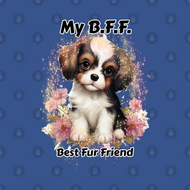 Dog - B.F.F. Spaniel Puppy by KEWDesign