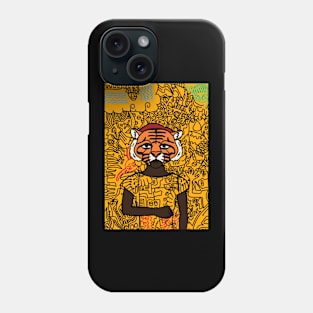 Discover the Enigma - A FemaleMask NFT with AnimalEye Color and DarkItem Phone Case