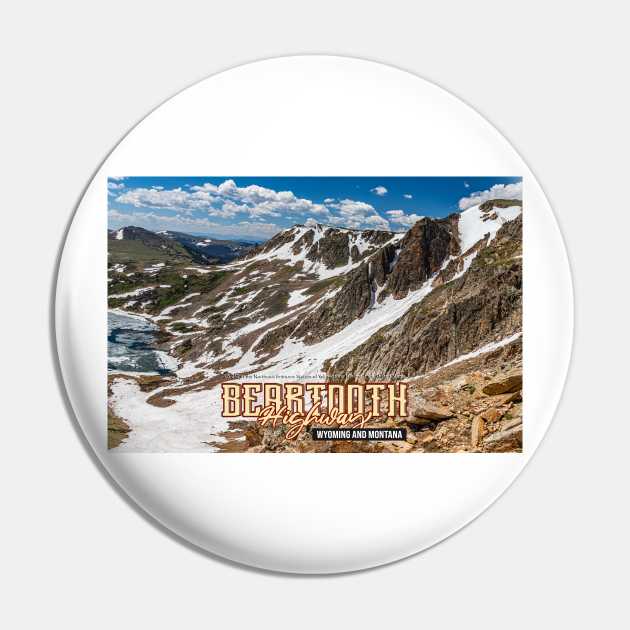 Beartooth Highway Wyoming and Montana Pin by Gestalt Imagery