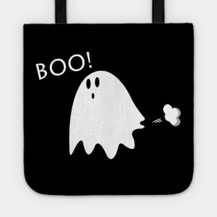 Boo fart gost Halloween Shirt, Funny Halloween shirt Tote