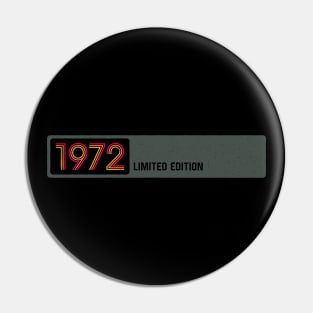 Limited Edition 1972 / 2 Pin