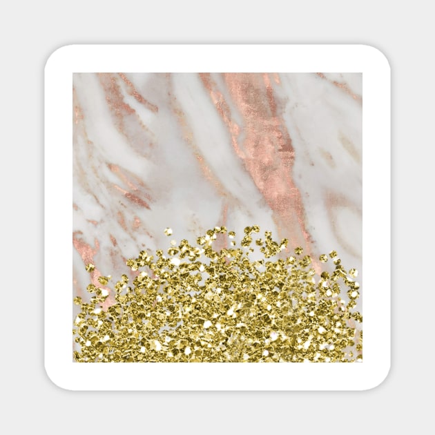 Marble gold rush Magnet by marbleco