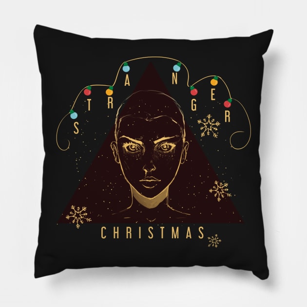 Stranger Christmas Pillow by sephcornel