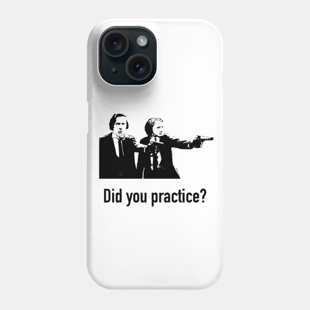 Chopin & Liszt - Did You Practice? Phone Case by vivalarevolucio