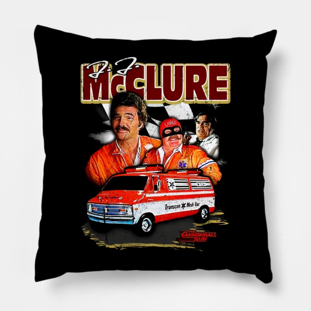 J.J. McClure Pillow by Loweryo Judew