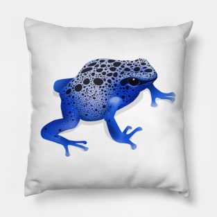 Dyeing Poison Frog Pillow