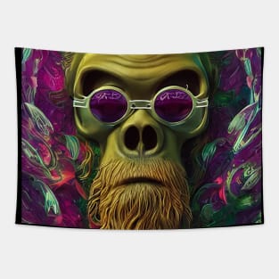 GORILLA SMOKE Tapestry