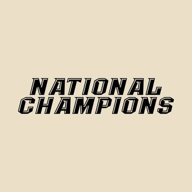 UCF National Champions by StadiumSquad