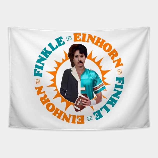 Finkle is Einhorn, Einhorn is Finkle Tapestry by darklordpug