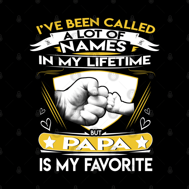 Papa is my favorite name Father's Day Birthday Men's by Emart