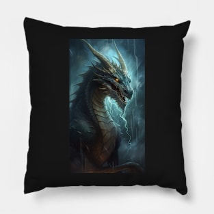 Lightning Dragon Pillow