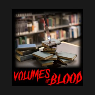 Bloody Book Stack T-Shirt