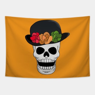 Skull Retro Vintage Tapestry