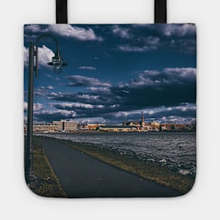 View of Bathurst City, New-Brunswick Canada V2 Tote