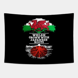 Welsh Grown With Japanese Roots - Gift for Japanese With Roots From Japan Tapestry