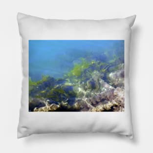 In the bay Pillow