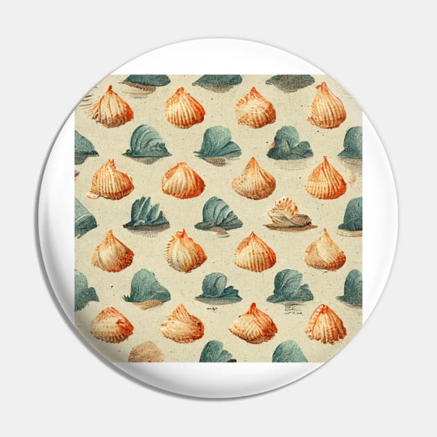 Vintage seashells Pin by hamptonstyle