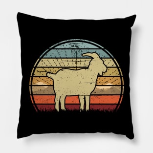 Moutain Goat Sunset Pillow