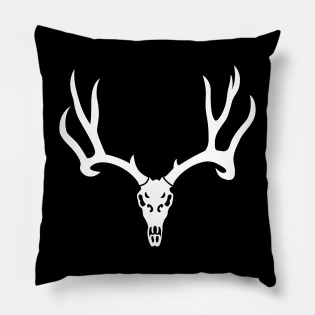 Antlers Pillow by Oolong