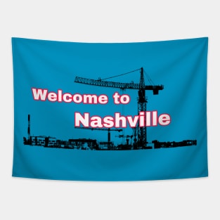 Welcome to Nashville  City of Cranes Tapestry