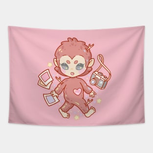 Kawaii Baby Bigfoot Tapestry