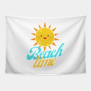Beach time Tapestry