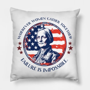 Susan B. Anthony Pillow