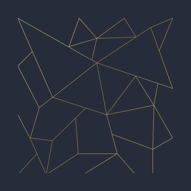 Golden Crystal Web Pattern by Tobe_Fonseca