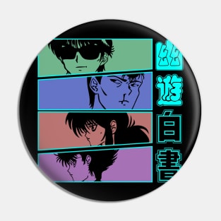 Spirit Detective Squad Pin