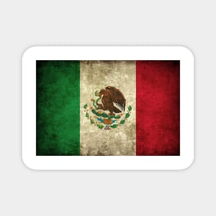 Vintage Mexican Flag Magnet