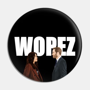 WOPEZ (white text) | The Rookie Pin