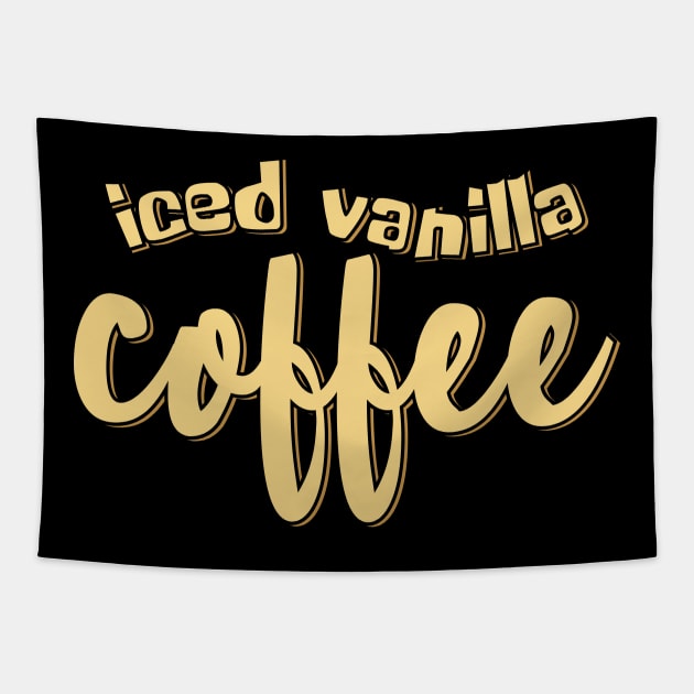 Iced Vanilla Coffee Tapestry by ardp13