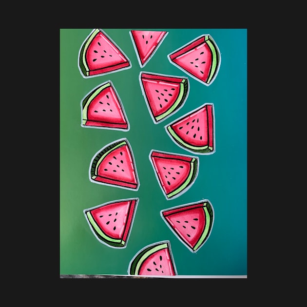 Watermelon by Viviredsonja