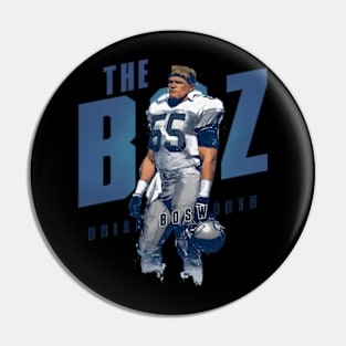 Brian Bosworth Seattle Slant Pin