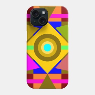 Tribal geometry Phone Case