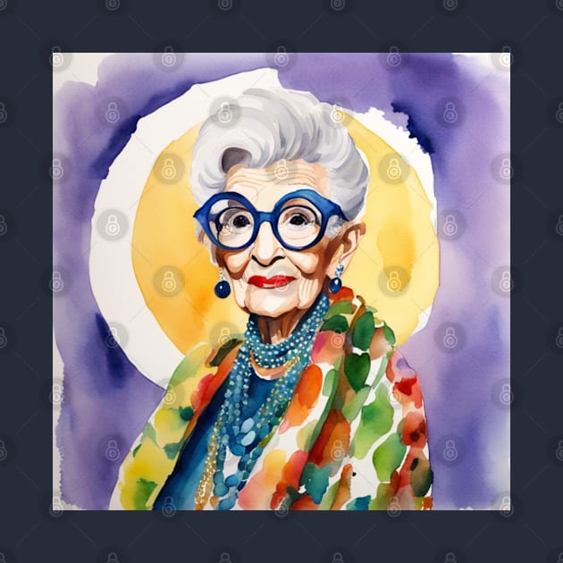 Iris Apfel by DarkAngel1200