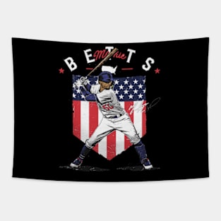 Mookie Betts Los Angeles D Country Flag Tapestry