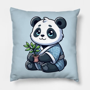 Panda botanist Pillow