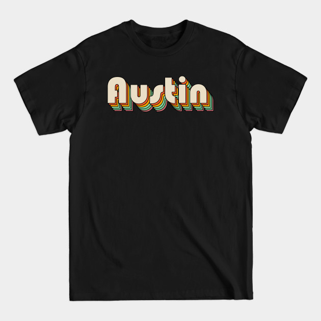 Retro Austin - Austin - T-Shirt