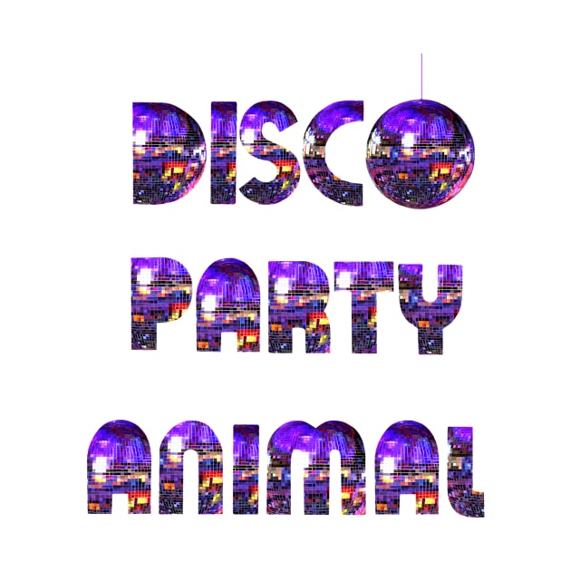 Disco Party Animal by Art by Deborah Camp