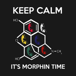 Keep Calm And Its Morphin Time Power Rangers T-Shirt