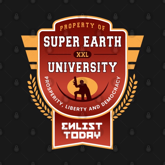 Super Earth University Emblem by Lagelantee