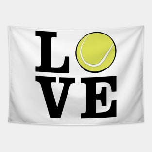 I Love Tennis Tapestry