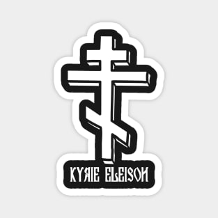 Eastern Orthodox Cross Kyrie Eleison Magnet