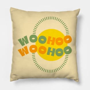 Woo and Hoo Pillow