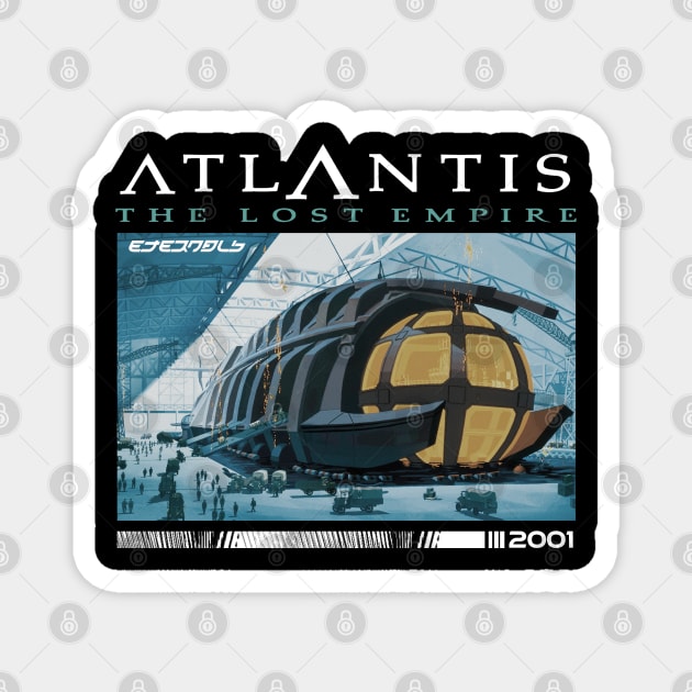 Atlantis - The lost empire I Magnet by ETERNALS CLOTHING