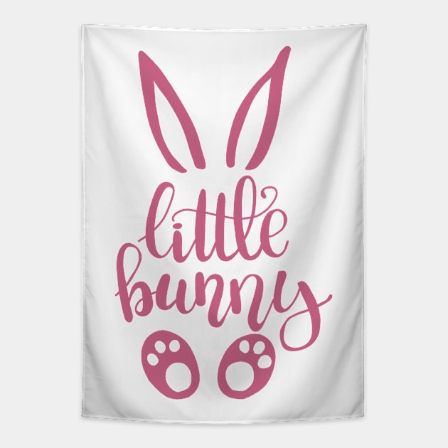 Little Bunny Tapestry by valentinahramov