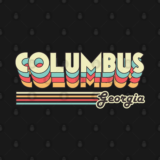 Columbus town retro by SerenityByAlex