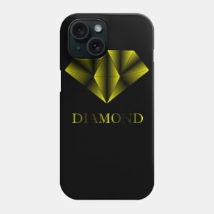 Golden diamond Phone Case
